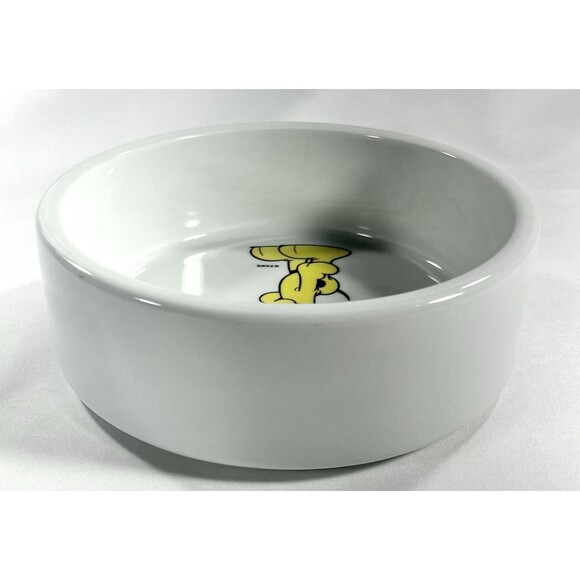 Odie "My Bowl" "Burp" Dog Food Dish White Ceramic 7.75" Round Garfield Comic - Picture 7 of 9